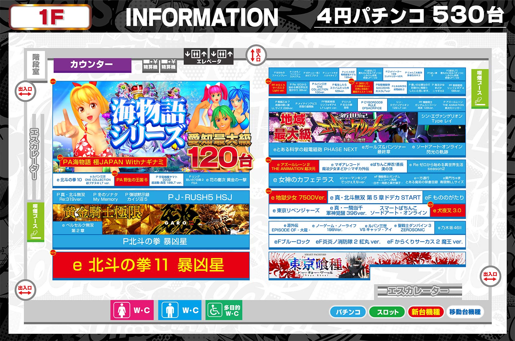 インフォメーション地上